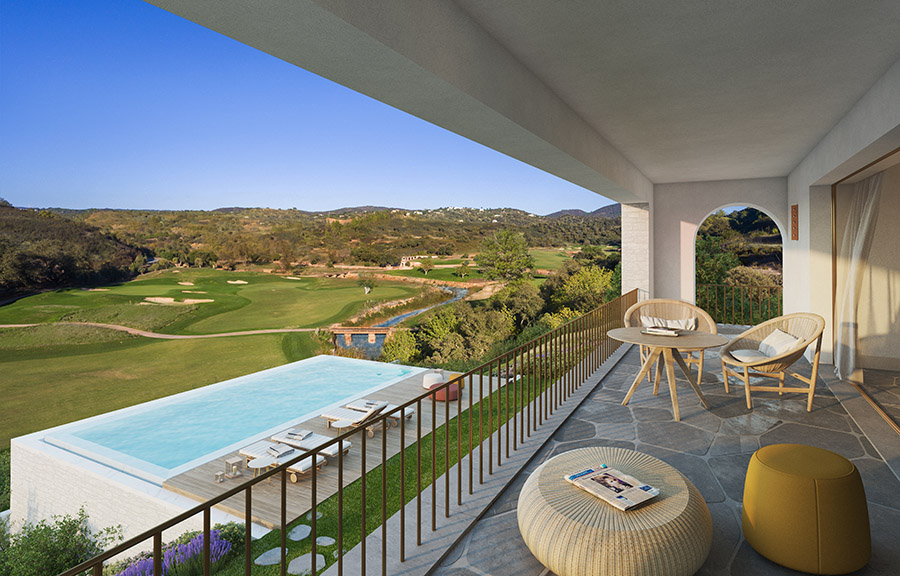 Alcedo Villa uitzicht Ombria Resort